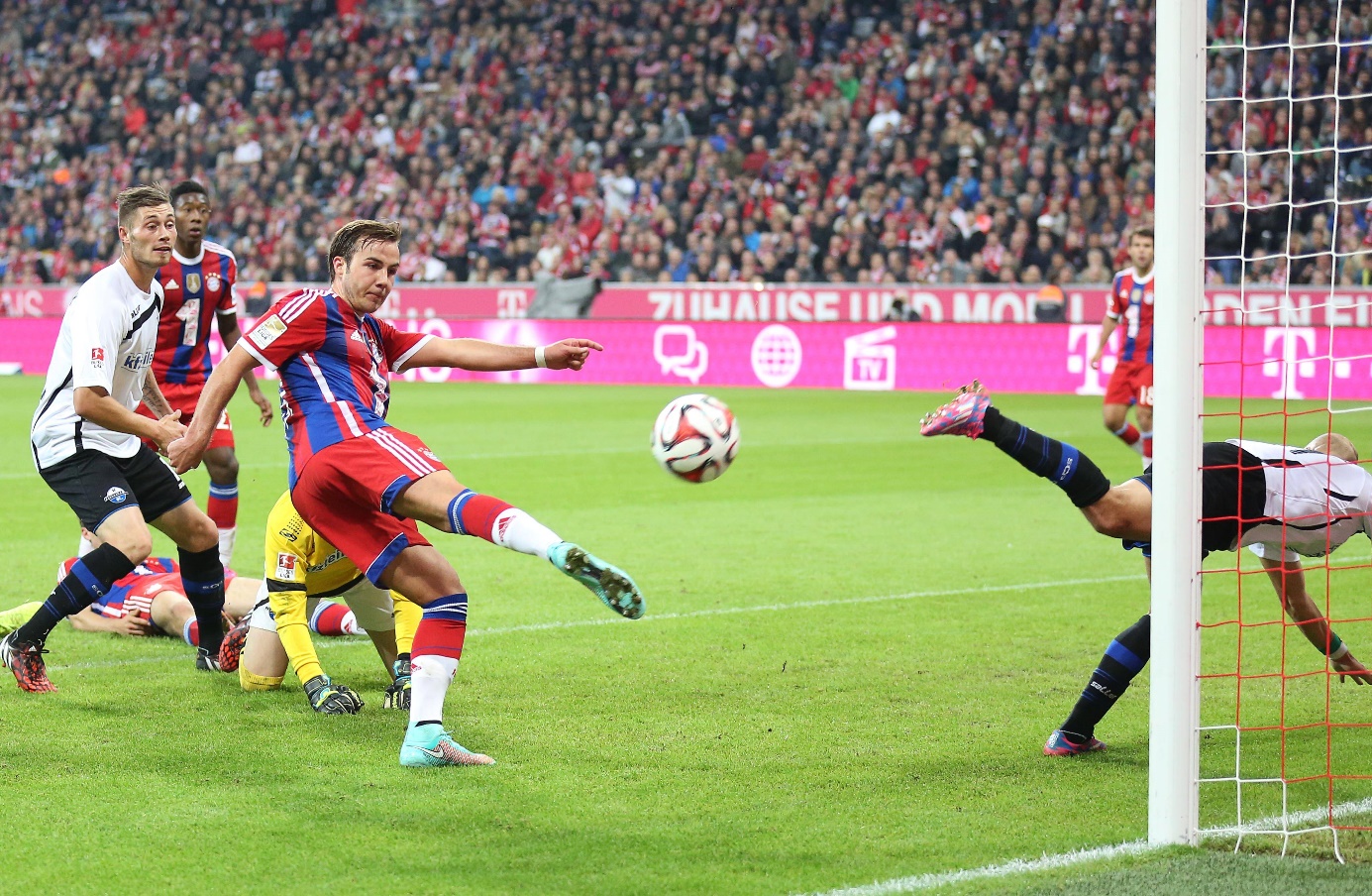 Spitzenspiel gegen den FC Bayern. Der kurze Aufstieg des SCP zur Bundesliga-Topmannschaft im Herbst 2014. Foto: Imago Images